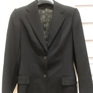 Burberry black suit blazer custom made